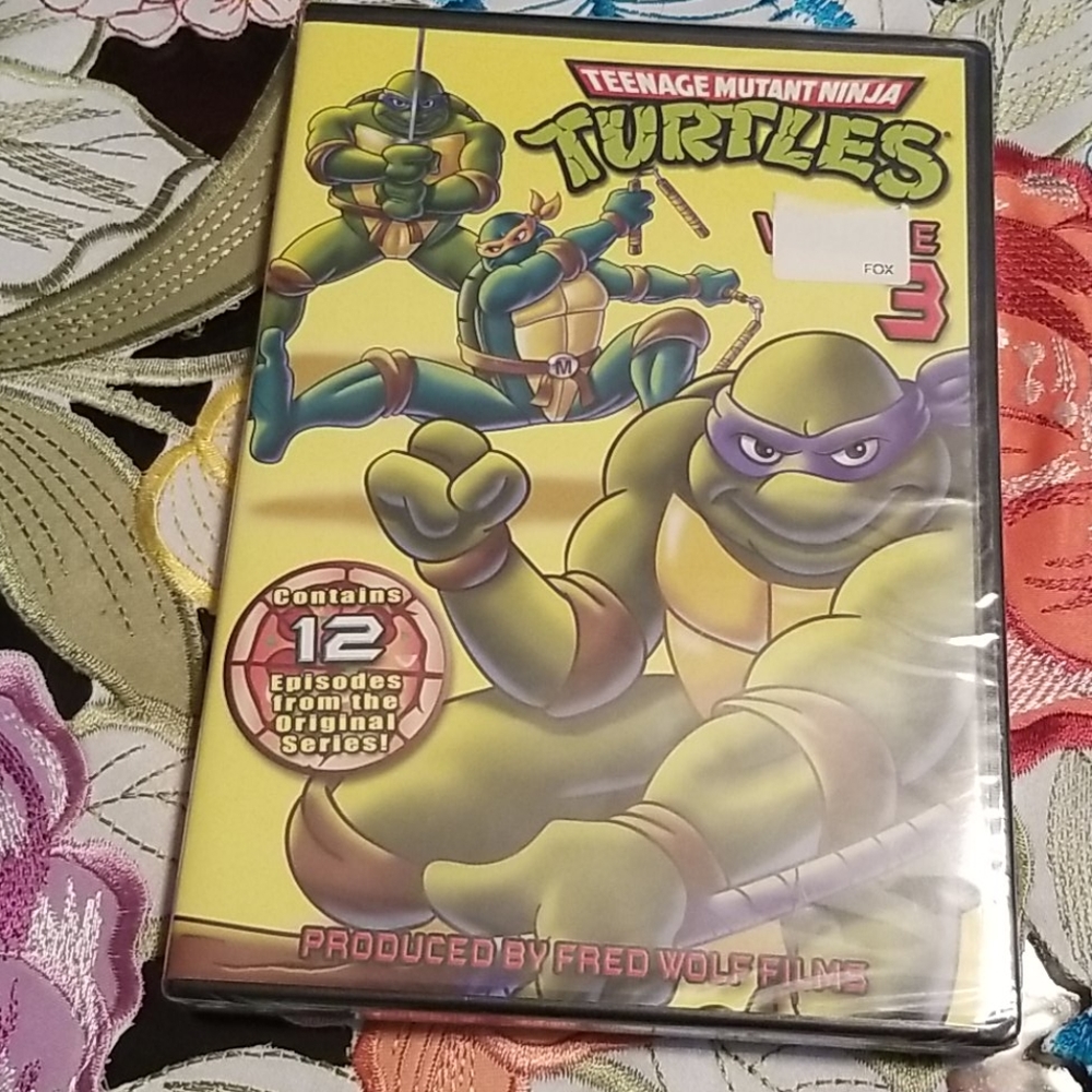 Teenage Mutant Ninja Turtles DVD 12 Episodes New
